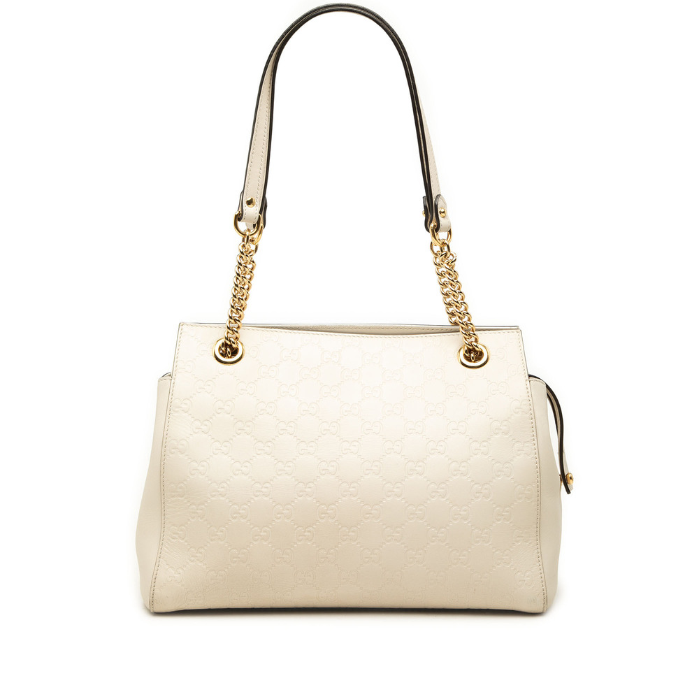 Pre-Loved Gucci Medium Guccissima Soft Shoulder Bag